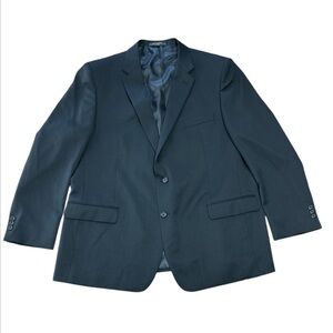 Petrocelli Men's Scott Black Blazer Size:46R